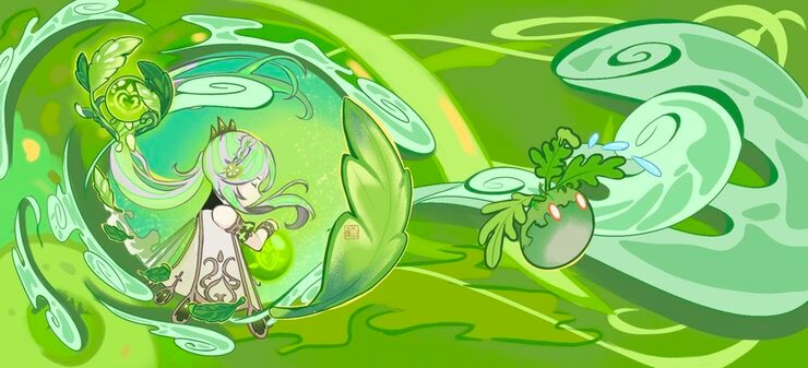 Nahida trong Genshin Impact