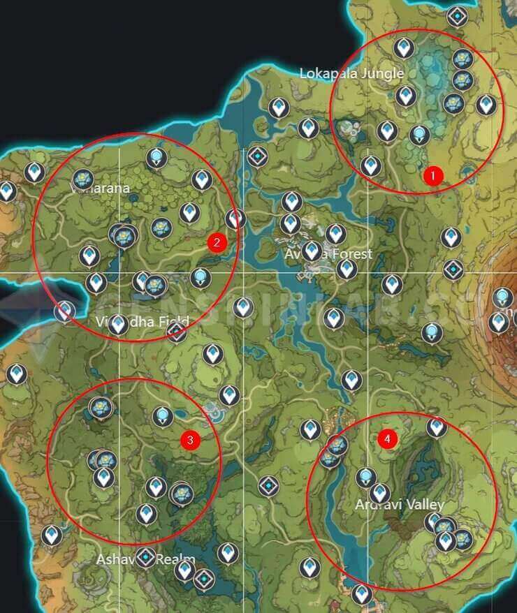 Bản đồ vị trí Kalpalata Lotus