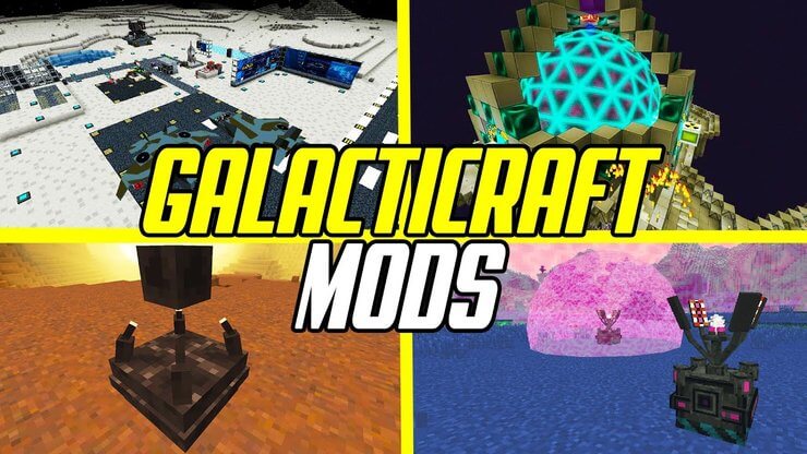 Mod Minecraft Galaticraft + Extra Planets