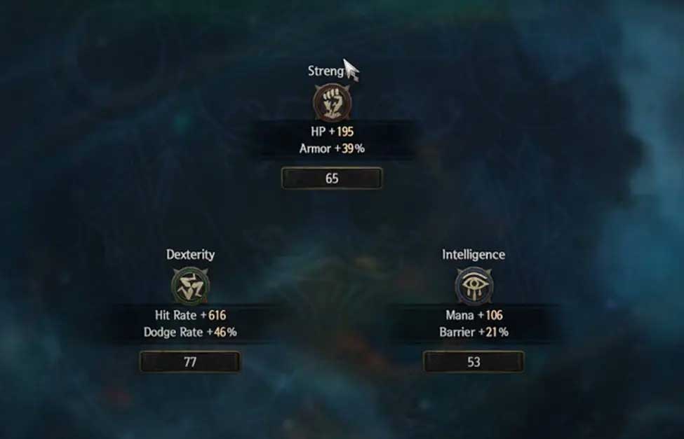 Chỉ số và đặc điểm nhân vật trong UNDECEMBER