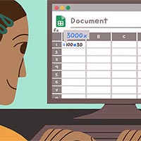 Tin học 7 Bài 6: Làm quen với phần mềm bảng tính