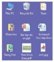 Nhận biết biểu tượng