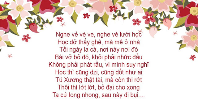 Bài vè về thầy cô 20/11 bằng hình ảnh