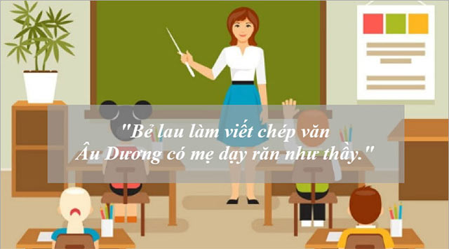 Ca dao tục ngữ về thầy cô 20/11 bằng hình ảnh