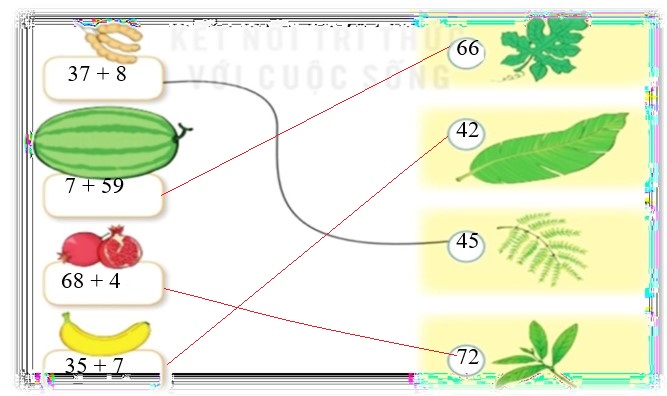 Bài tập cuối tuần Toán lớp 2 KNTT