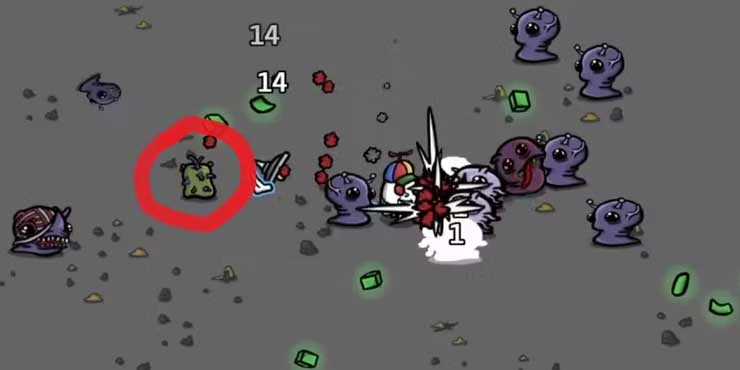 Lưu trái cây trong game Brotato