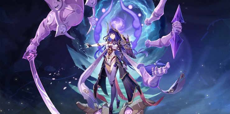 Raiden Shogun trong Genshin Impact