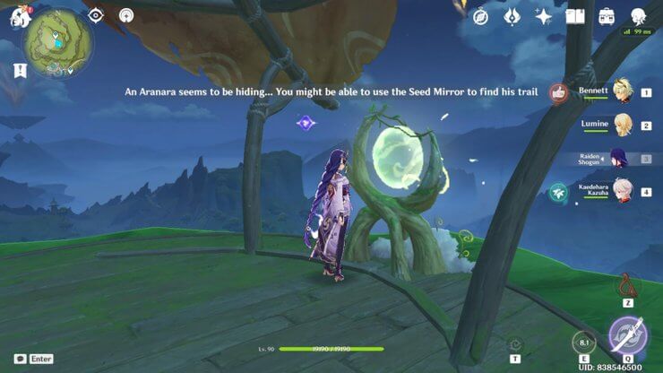 Seed Mirror trong Genshin Impact