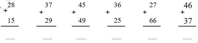 Bài tập cuối tuần Toán lớp 2 KNTT