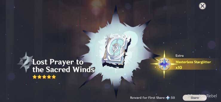 Di vật cho Scaramouche Genshin Impact