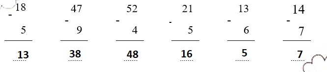 Bài tập cuối tuần môn Toán