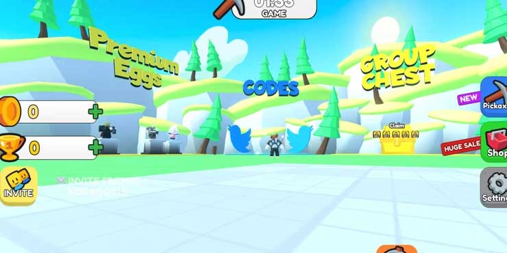 Code trong Mine Racer