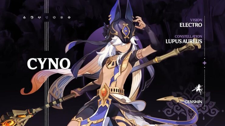 Cyno trong Genshin Impact