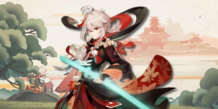 Kazuha trong Genshin Impact