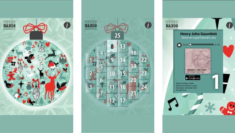 Musical Advent Calendar App