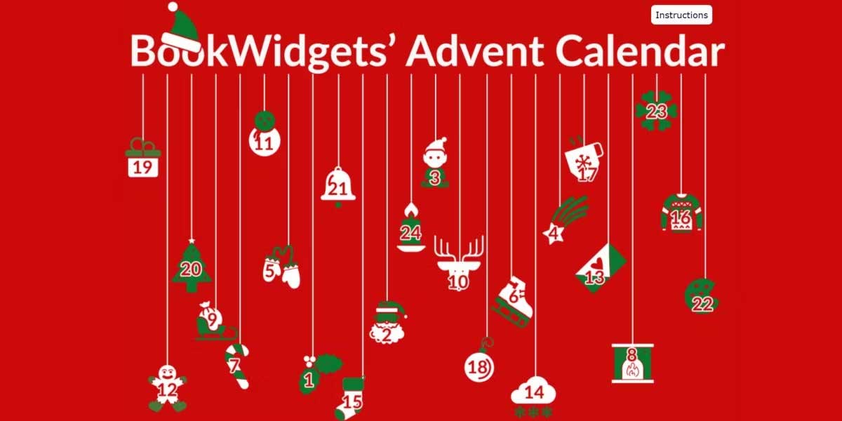 BookWidgets' Advent Calendar