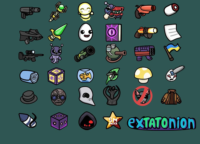 All Starting Weapons