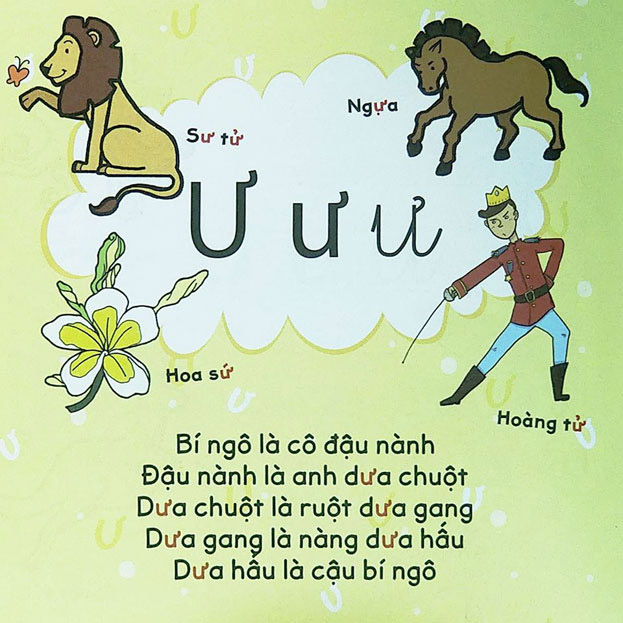 Học chữ cái qua thơ