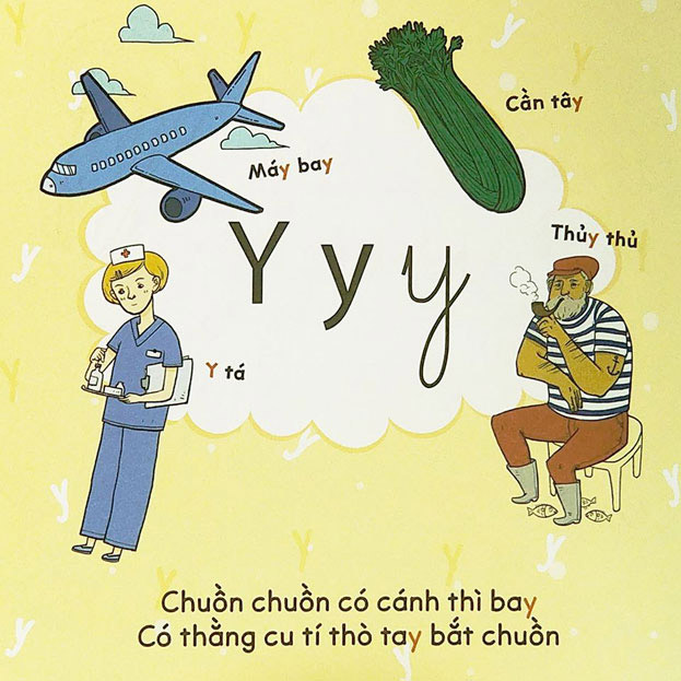 Học chữ cái qua thơ