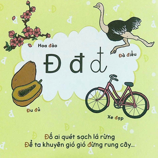 Học chữ cái qua thơ