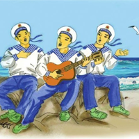 Sơ đồ tư duy bài Lính đảo hát tình ca trên đảo