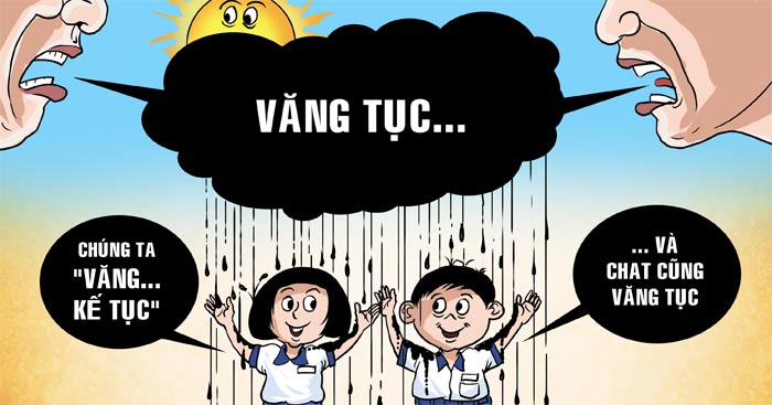 Từ quăng quật thói quen thuộc rằng tục chửi bậy