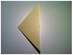 Gấp giấy thủ công thành hình con cá