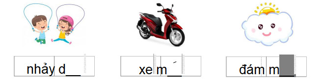 Điền vào chỗ trống