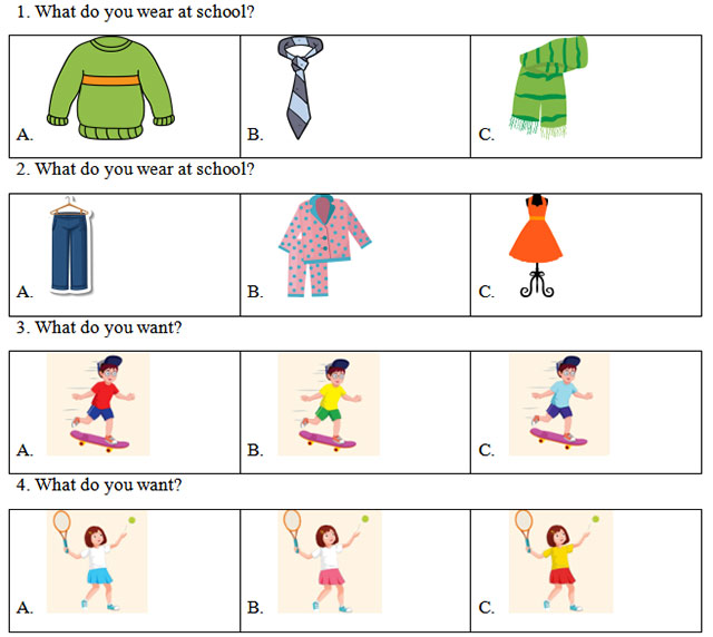 Listen and choose the correct answer