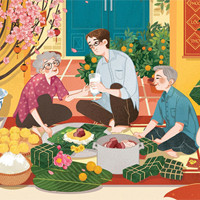 Văn mẫu lớp 12: Bài luận về nét đẹp văn hóa ấn tượng nhất trong ngày Tết Nguyên Đán