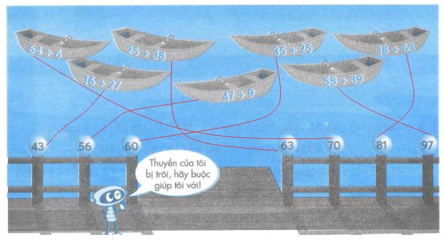 Bài tập cuối tuần lớp 2 KNTT môn Toán