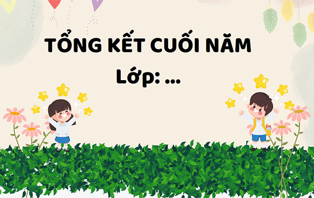 PowerPoint nền tổng kết cuối năm