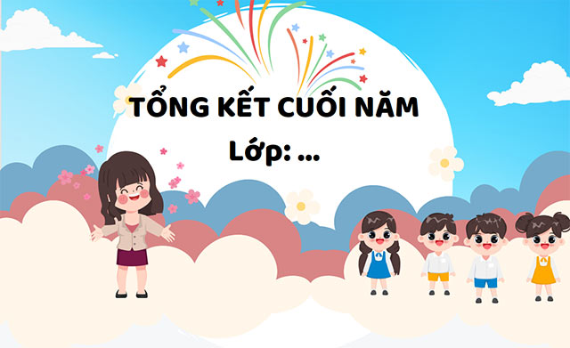 PowerPoint nền tổng kết cuối năm