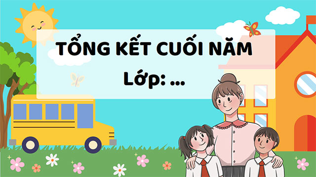 PowerPoint nền tổng kết cuối năm