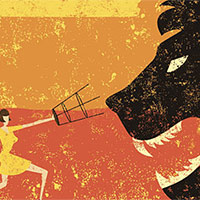 Văn mẫu lớp 9: Nghị luận về lòng can đảm