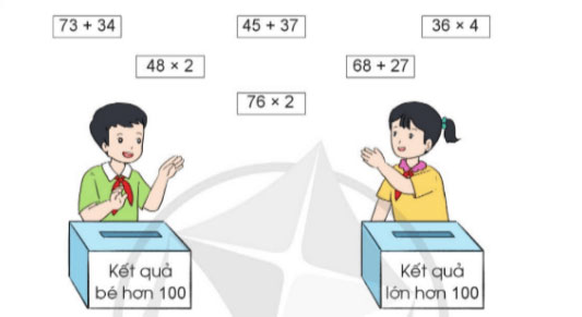 Toán lớp 4 Bài 48: Luyện tập Giải Toán lớp 4 Cánh diều trang 106, 107