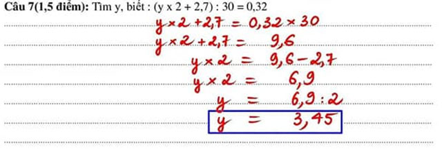 Đáp án đề thi vào lớp 6 trường Nobel School