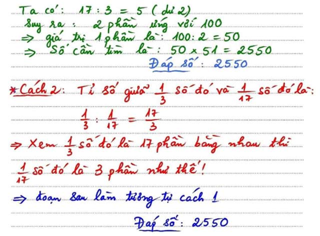 Đáp án đề thi vào lớp 6 trường Nobel School