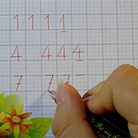 Phiếu tập tô số từ 1 đến 10 cho bé