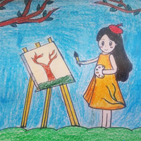 Đoạn văn tiếng Anh về họa sĩ yêu thích