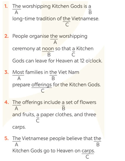 Tiếng Anh 8 Unit 5: A Closer Look 2 Soạn Anh 8 Kết nối tri thức trang 53, 54