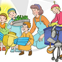 Chia sẻ và đọc: Ở Vương quốc Tương Lai: Công xưởng xanh - Tiếng Việt 4 Cánh diều