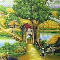 Tự đọc sách báo về họ hàng, làng xóm