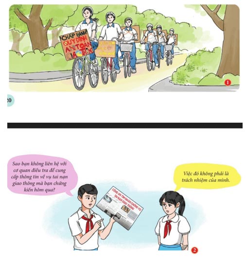 GDCD 8 Bài 4: Bảo vệ lẽ phải Giáo dục công dân lớp 8 Cánh diều trang 20, 21, 22, 23