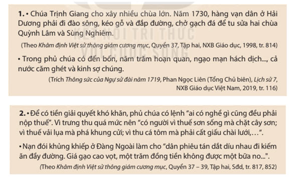 Tư liệu 1, 2