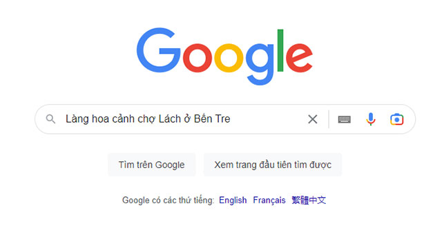 Tìm kiếm thông tin