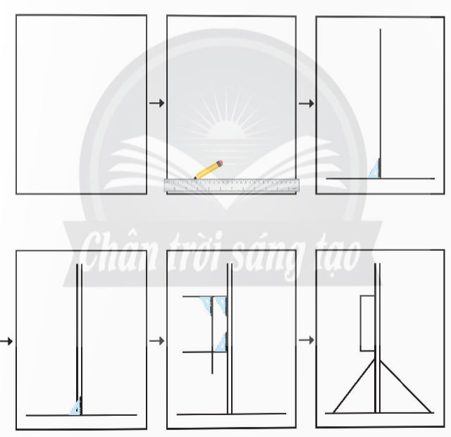 Vẽ tranh cây nêu ngày Tết