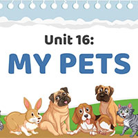 Tiếng Anh lớp 3 Unit 16: Từ vựng