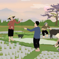 Văn mẫu lớp 11: Đoạn văn nói lên điều em thích nhất ở bài Hôm qua tát nước đầu đình