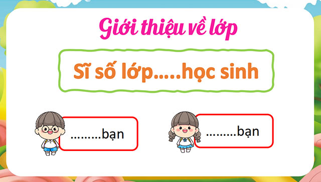 Mẫu PowerPoint làm quen đầu năm